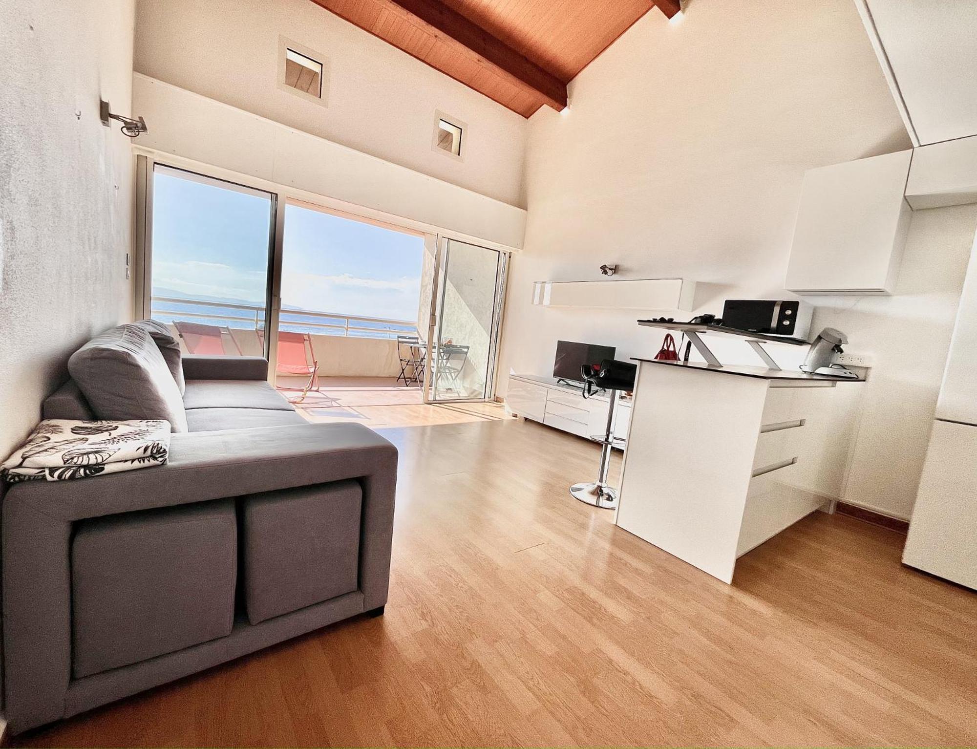 Aria Marina Duplex Vue Mer Route Des Sanguinaires, Plage A 50M, Parking Gratuit, 4 Pers Ajaccio  Bagian luar foto